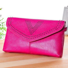 Load image into Gallery viewer, Crossbody Clutch Bag With Rivets