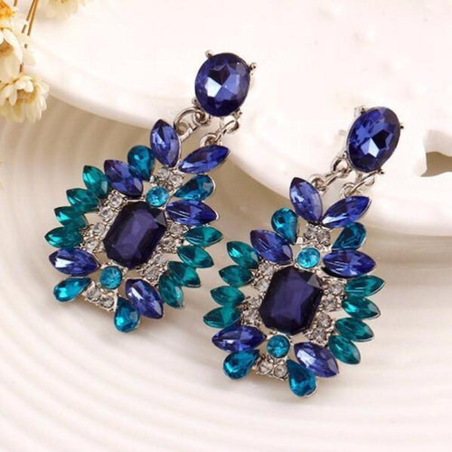 Crystal Bohemian Chandelier Earrings - SexyBling