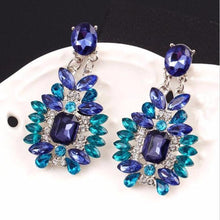 Load image into Gallery viewer, Crystal Bohemian Chandelier Earrings - SexyBling