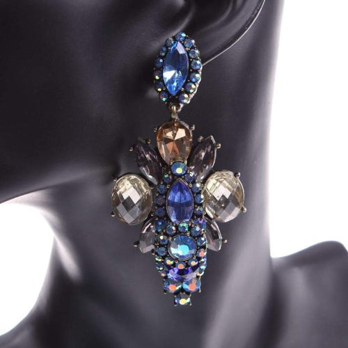 Crystal Classic Chandelier Earrings - SexyBling
