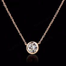 Load image into Gallery viewer, Cubic Zirconia Solitaire Pendant Necklace - SexyBling