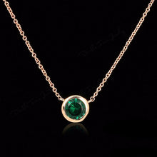 Load image into Gallery viewer, Cubic Zirconia Solitaire Pendant Necklace - SexyBling