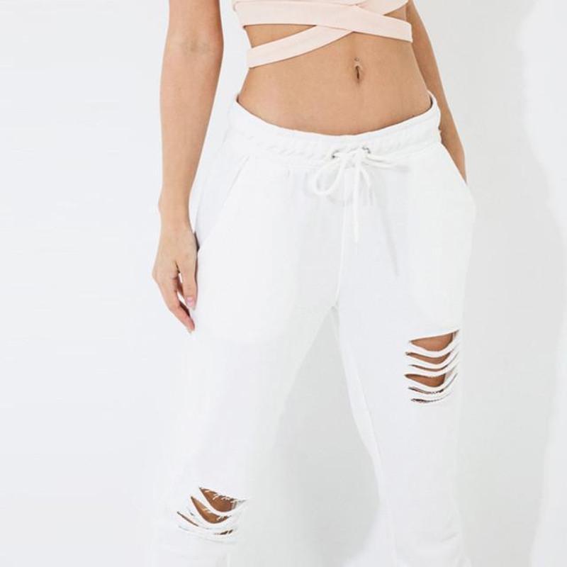 Cut Out Workout Loose Pant - SexyBling