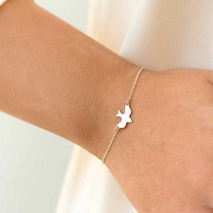 Cute Dove Charm Bracelet - SexyBling