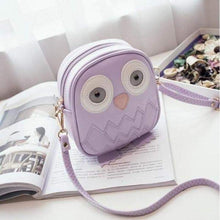 Load image into Gallery viewer, Cute Owl Shaped Bag With Shoulder Strap