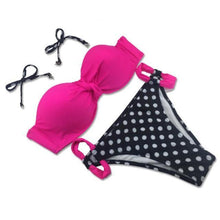 Load image into Gallery viewer, Cute Candy Colored Push Up Bikini - SexyBling