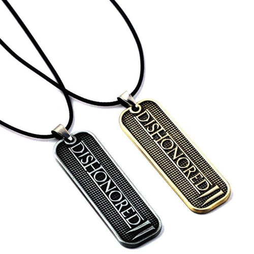 Dishonored Necklace with Rope - SexyBling