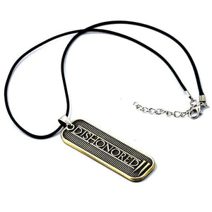 Dishonored Necklace with Rope - SexyBling