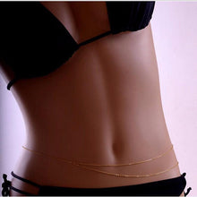 Load image into Gallery viewer, Double Layer Belly Chain - SexyBling