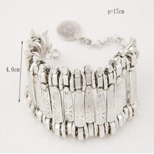 Load image into Gallery viewer, Ethnic Bohemian Metal Chain Cuff Bracelet - SexyBling
