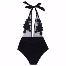 Load image into Gallery viewer, Exotic High Waist Sheer Bodysuit - SexyBling