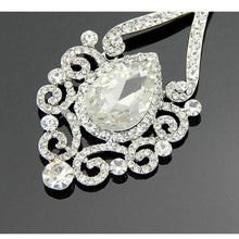 Load image into Gallery viewer, Exquisite Long Crystal Chandelier Earrings - SexyBling