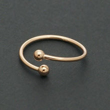Load image into Gallery viewer, Falange Dual Ball Thin Toe Ring - SexyBling