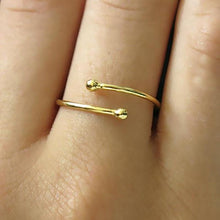 Load image into Gallery viewer, Falange Dual Ball Thin Toe Ring - SexyBling