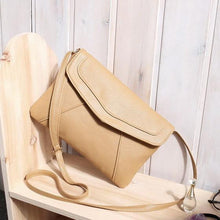 Load image into Gallery viewer, Faux Leather Cluth Bag With Shpuld Strap - SexyBling