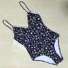 Load image into Gallery viewer, Floral Monokini Bandage Bikini - SexyBling