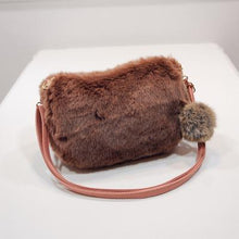 Load image into Gallery viewer, Fur Evening Clutch Purse