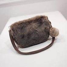 Load image into Gallery viewer, Fur Evening Clutch Purse