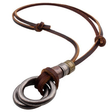 Load image into Gallery viewer, Genuine Cow Leather Necklace - SexyBling