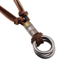 Load image into Gallery viewer, Genuine Cow Leather Necklace