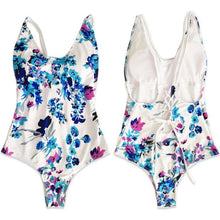 Load image into Gallery viewer, Glamourous Floral Trikini Bikini! - SexyBling