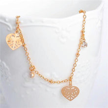 Load image into Gallery viewer, Gold Charm Anklet Bracelet - SexyBling
