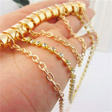 Load image into Gallery viewer, Gold Heel Chain Anklet - SexyBling