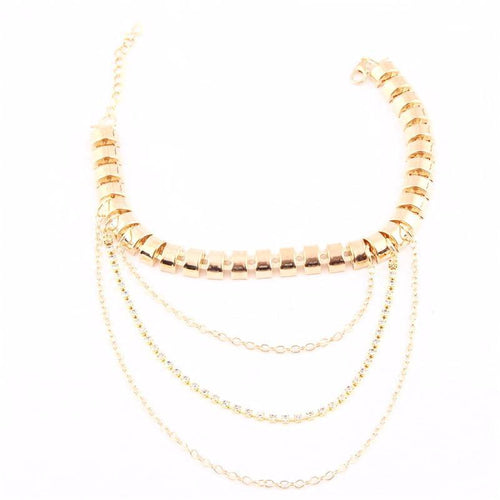 Gold Heel Chain Anklet - SexyBling