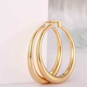 Round Hoop Earrings - SexyBling