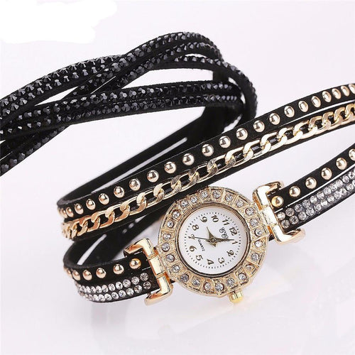 Luxury Crystal Rhinestone Watch - SexyBling