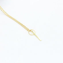 Load image into Gallery viewer, Cross Lariat Pendant Choker Necklace - SexyBling