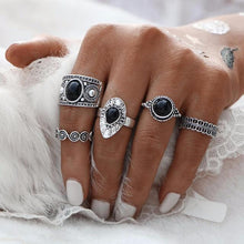 Load image into Gallery viewer, Turkish Vintage Ring Sets 5 PCS - SexyBling
