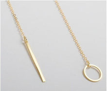 Load image into Gallery viewer, Cross Lariat Pendant Choker Necklace - SexyBling