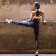 Load image into Gallery viewer, Black Tight Running Yoga Pants - SexyBling