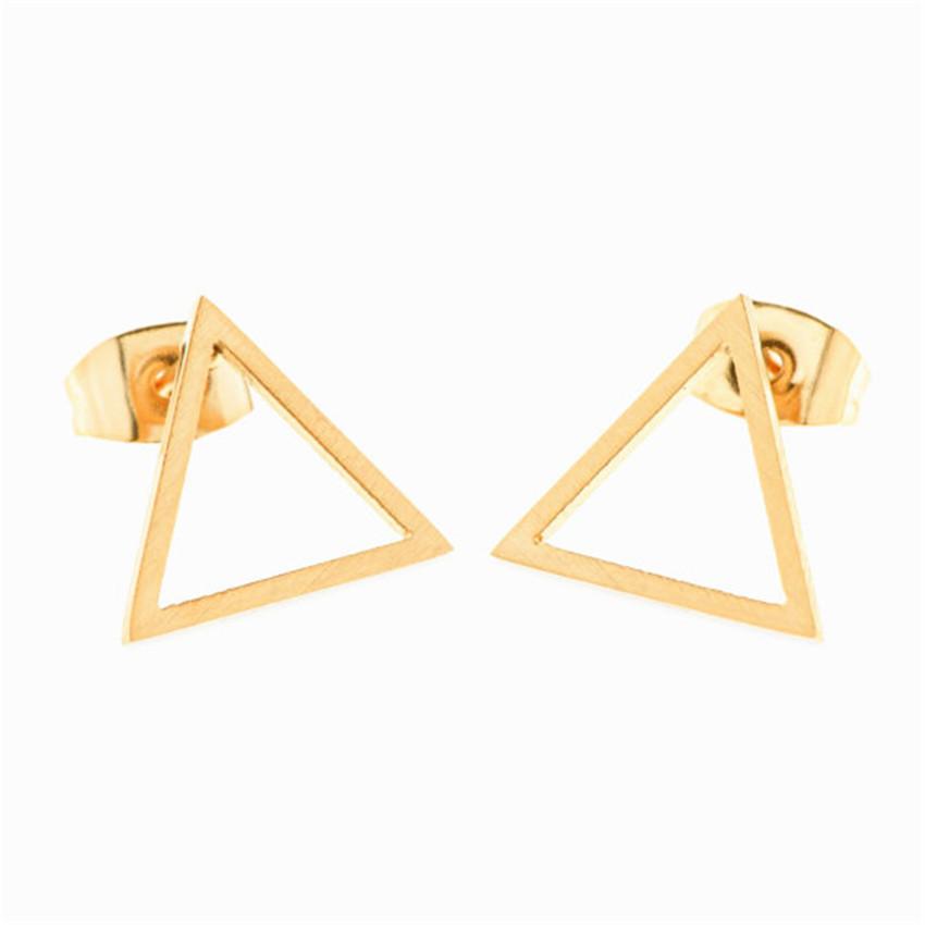 Hollow Triangle Earring - SexyBling