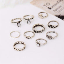 Load image into Gallery viewer, 10pcs Flower Midi Ring for Women - SexyBling