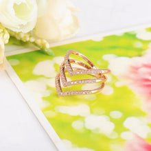 Load image into Gallery viewer, Beagloer 2017 New Fashion Ring Rose Gold - SexyBling