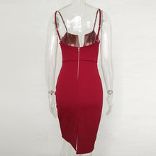 Load image into Gallery viewer, Lace Up Front Bodycon Dress - SexyBling