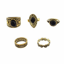 Load image into Gallery viewer, Turkish Vintage Ring Sets 5 PCS - SexyBling