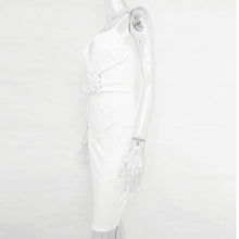 Load image into Gallery viewer, Lace Up Front Bodycon Dress - SexyBling