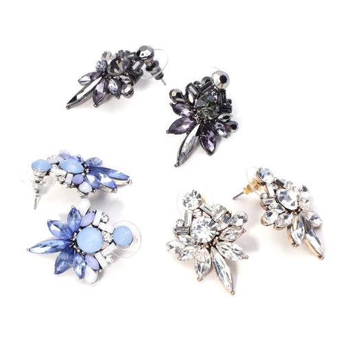 Elegant Shiny Crystal Earrings - SexyBling