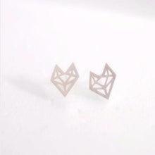Load image into Gallery viewer, Simple Origami Fox Earrings - SexyBling