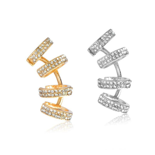 Crystal Butterfly Earrings For Women - SexyBling
