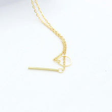 Load image into Gallery viewer, Cross Lariat Pendant Choker Necklace - SexyBling