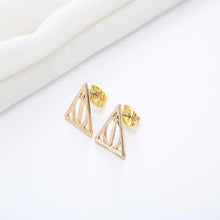 Load image into Gallery viewer, Luna Triangle Hallows Earrings - SexyBling
