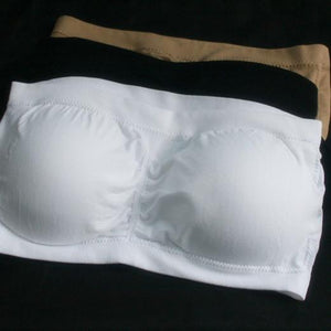 Cute Crop Top Boob Tube Bra - SexyBling