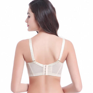 Stunning Deep-V Embroided Bra - SexyBling