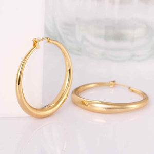 Round Hoop Earrings - SexyBling