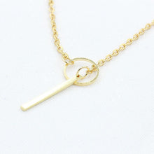 Load image into Gallery viewer, Cross Lariat Pendant Choker Necklace - SexyBling