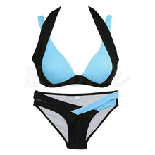 Load image into Gallery viewer, Halter Cut Out 2 Piece Bikini Set - SexyBling